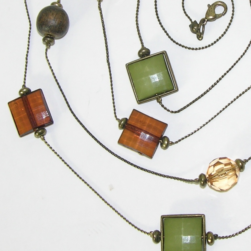 Multi-Color, Multi-Shape 60" Bead Necklace!